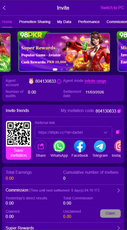 98PKR Game Download Mode