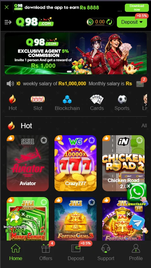 Q98 Game Download